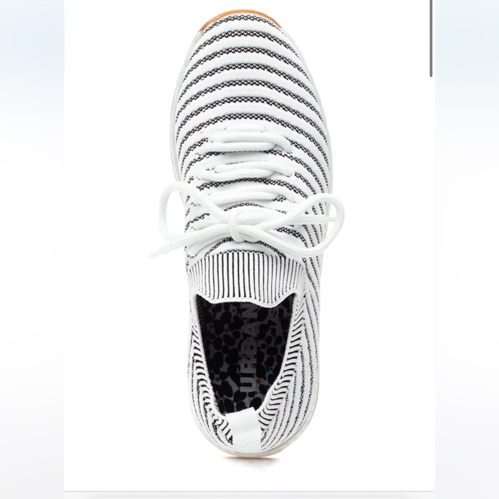 URBAN SPORT OPY SNEAKER BLACK/WHITE 2-TONE KNIT